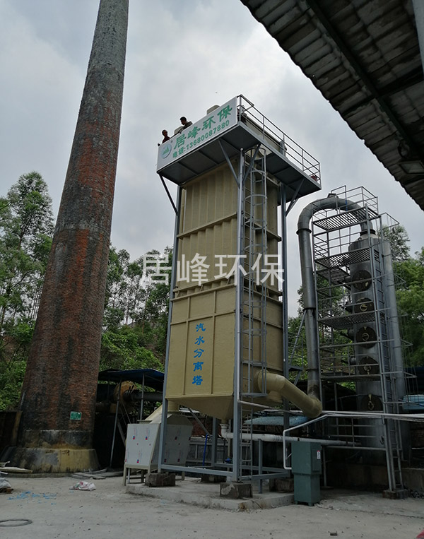 韶關市波麗醫(yī)療廢物處理有限公司廢物焚燒廢氣處理工程