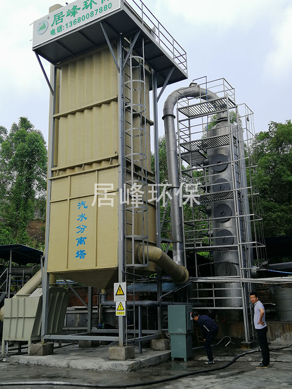 韶關市波麗醫(yī)療廢物處理有限公司廢物焚燒廢氣處理工程