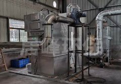 湖南湘潭2000風(fēng)量焚燒爐除塵工程竣工