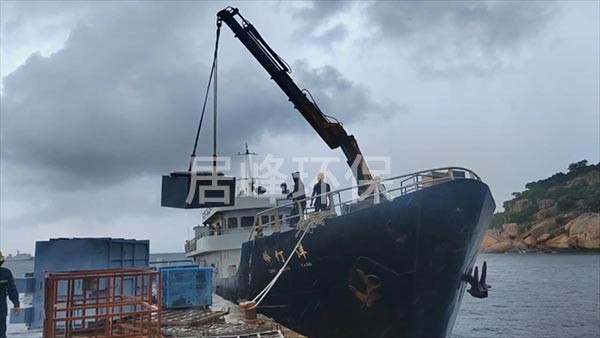 3000m3/h濕式靜電除塵器已送往珠海伶仃島進行安裝調試
